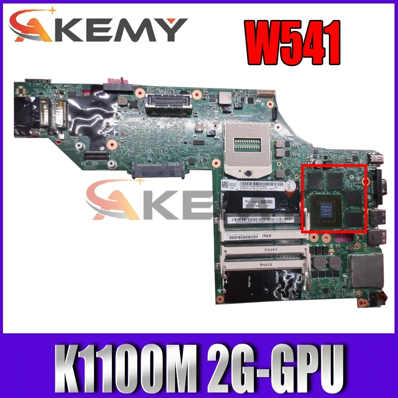

W541 Motherboard Mainboard For Thinkpad W541 W540 Laptop FRU 00HW121 00HW137 04X5332 04X5300 12291-2 48.4L013.021 GPU:K1100M 2G