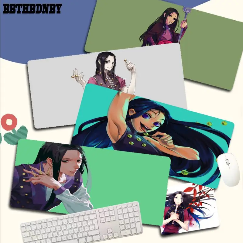 

BBTHBDNBY Anime Hunter x Hunter Illumi Zoldyck Mouse Durable Desktop Mousepad Size for Cs Go LOL Game Player PC Computer Laptop