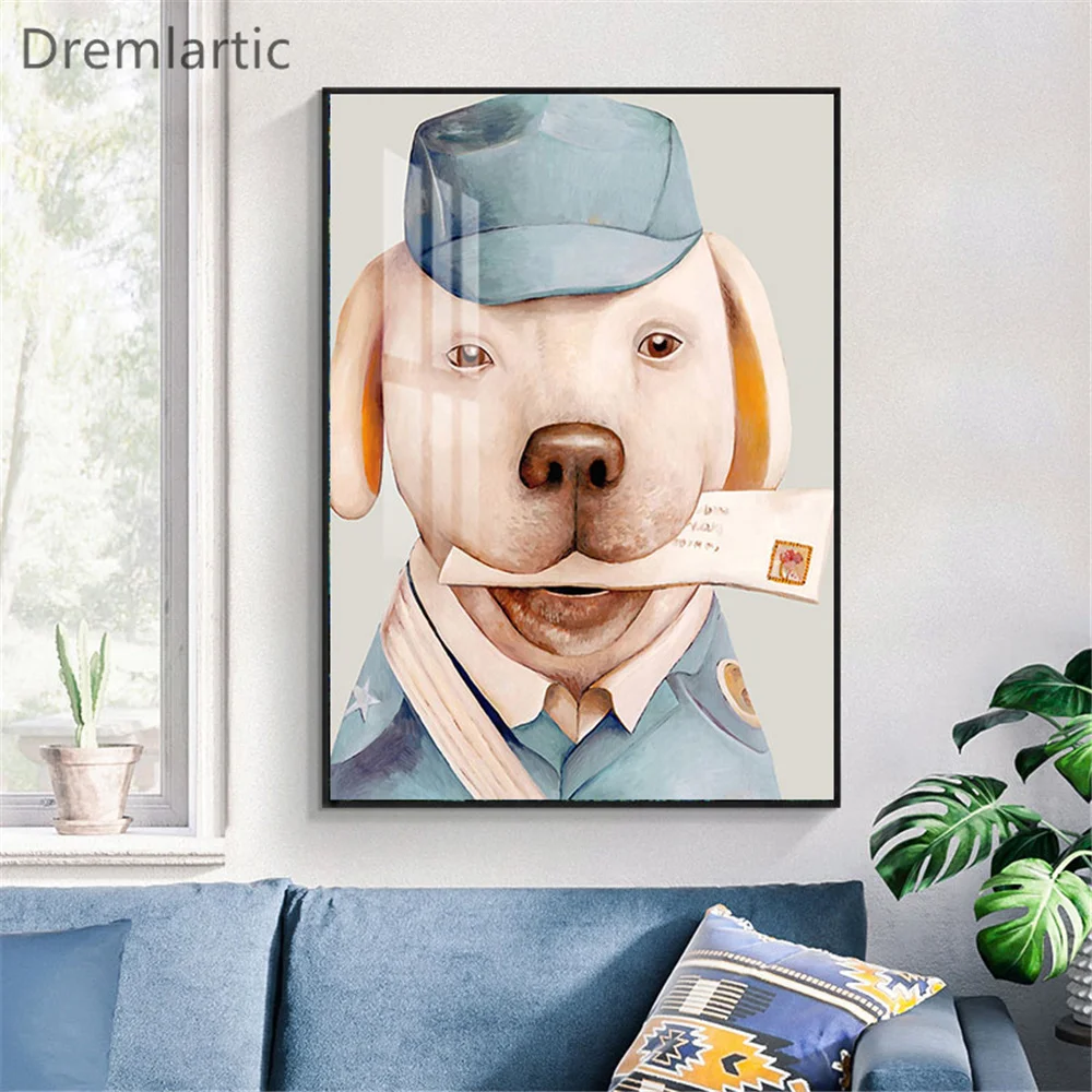

Study Animals Simple Wall Art Canvas Paint Abstract Nordic Posters Minimalist Living Room Decor21-0202-7