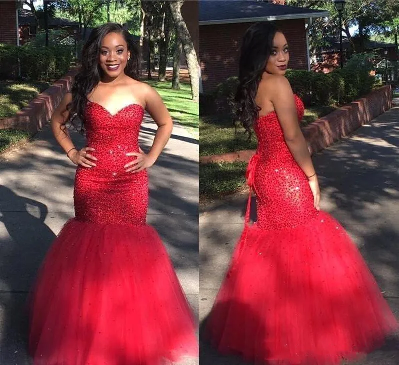 

Женское свадебное платье-Русалка Kejiadian, элегантное красное платье невесты в южноафриканском стиле с бисером, лето 2022