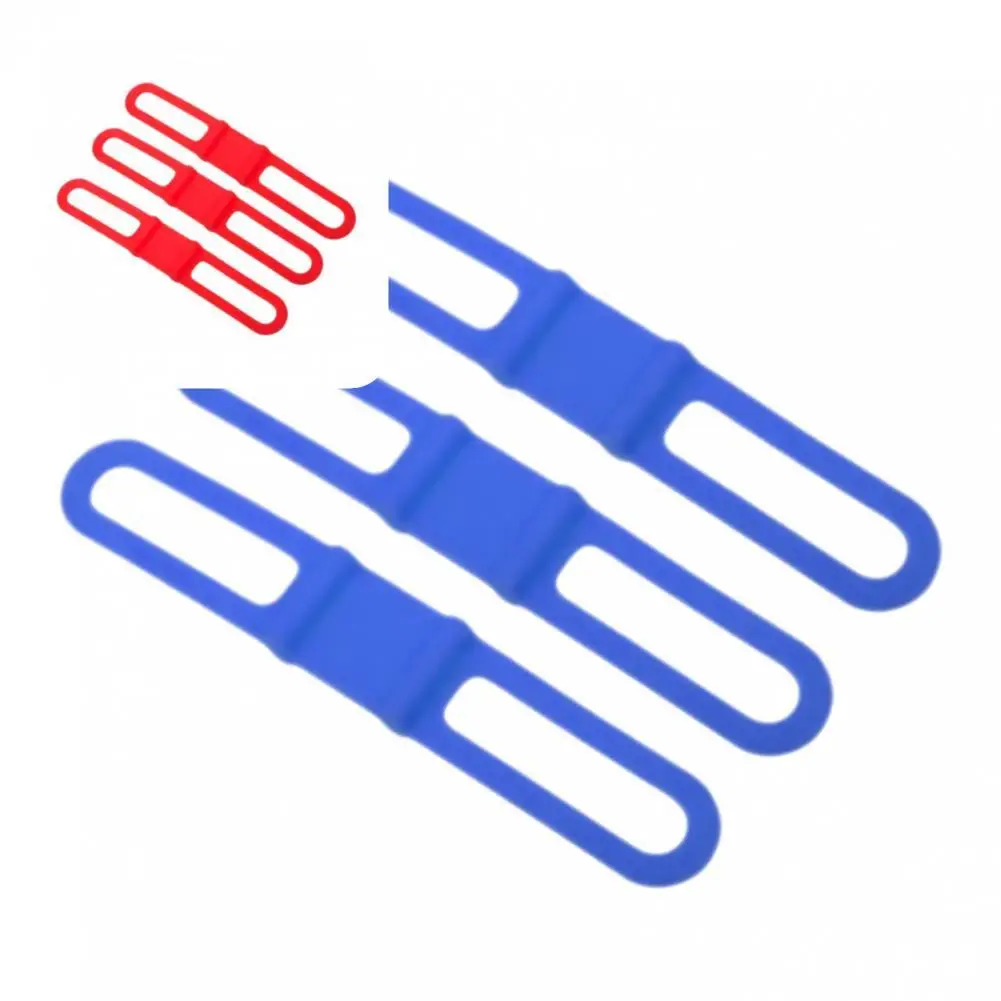 

Eye-catching Shock Absorbing Flashlight Light Holder Cycling Rubber Straps for Bicycle