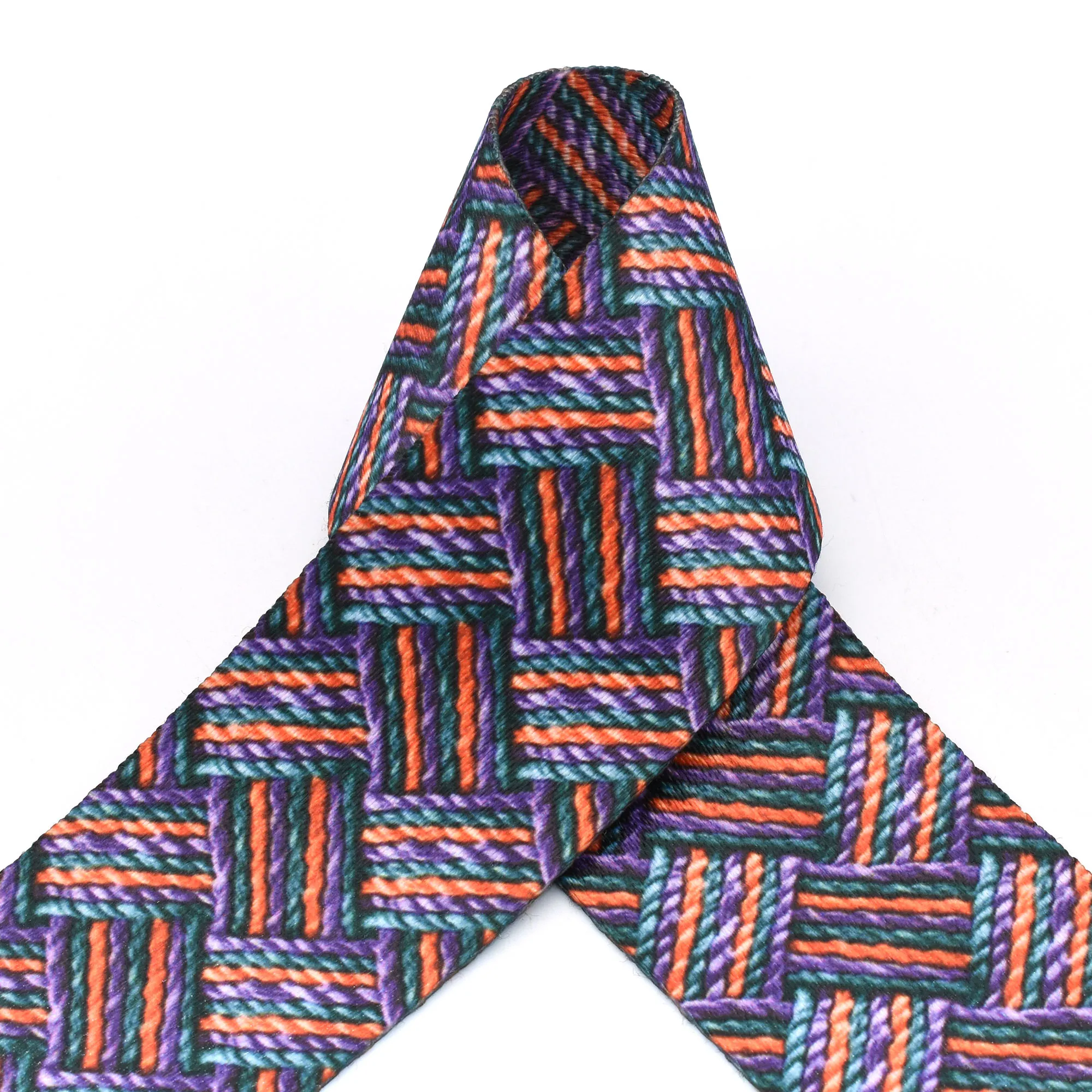 Лента жаккардовая из полиэстера ткань 2 дюйма ремень для кошелька брелок ключей