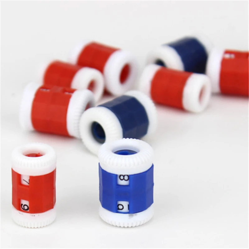 2 шт. пластик Вязание иглы счетчик ткачество Инструменты пластиковые номер