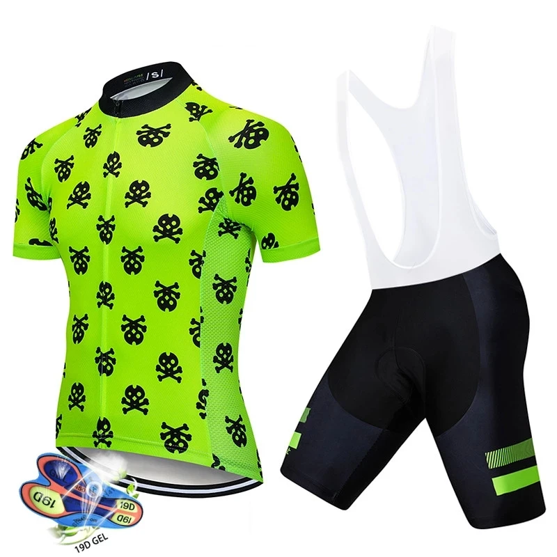 

2021 Summer Men's Short Sleeve Cycling Jersey Quick-drying Breathable Mountain Bike Set MTB Ropa Ciclismo Cycling Jersey