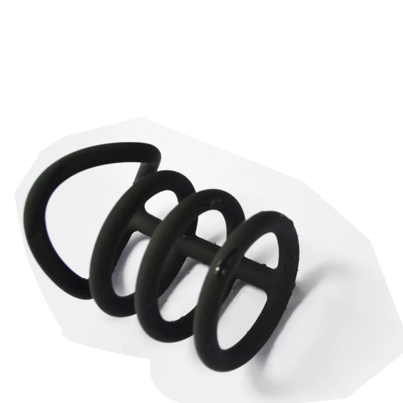 Кольца на пенис 4 в 1 Мужская силиконовая Задержка эякуляции тренажер для