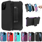 Защитный чехол 3 в 1 для iPhone 11 Pro Max, тяжелый ударопрочный чехол для iPhone 6, 6s, 7, 8 Plus, XR, X, XS Max, гибридный Чехол