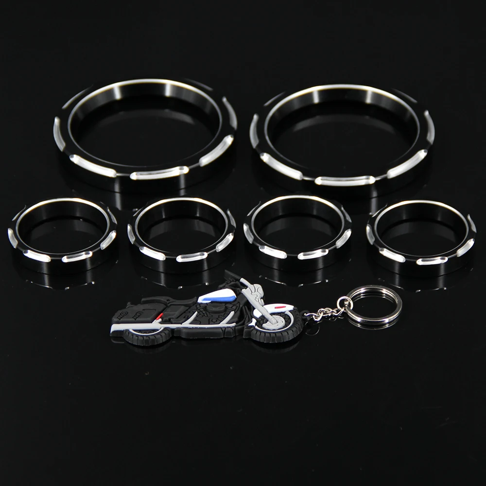 

For Harley touring Road Glide Street Glide 1996-2013 2011 2012 Motorcycle Instrument Cover 4" Speedometer 2" Gauge Burst Bezel