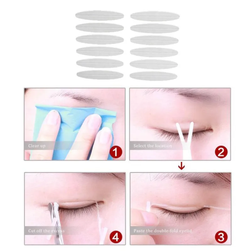 10 шт./упак. наклейка для двойного века вилки ВЕКО подъемного инструмента хомут с