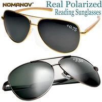 oversized al mg men women polarized reading sunglasses 0 75 1 1 5 to 4 high strength anti corrosion spring hinge pilot frame