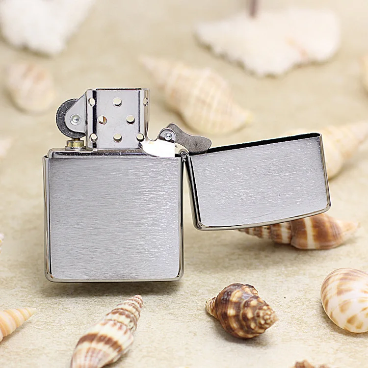 Подлинная Зажигалка Zippo медная ветрозащитная зажигалка с символом мира