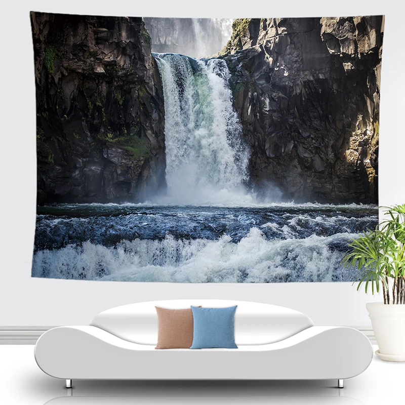 Гобелен с лесными углами богемный натуральный ковер Настенный Ковер палочка tapijt