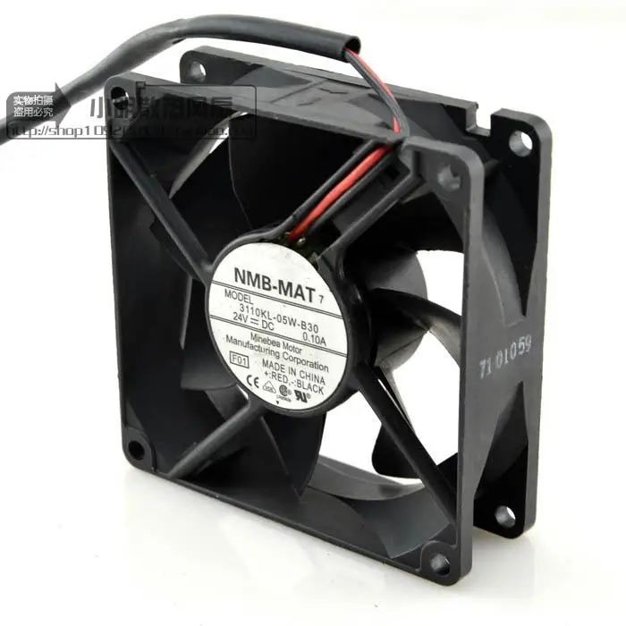 

Новый 3110KL-05W-B30 8025 24V0.10A 8 см защитное охлаждение двигателя