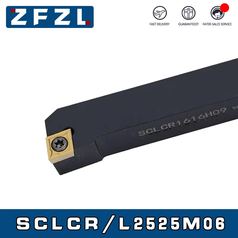 1 шт. SCLCR SCLCL держатель инструмента для токарного станка SCLCR2525M06 12 SCLCL2525M06 CNC