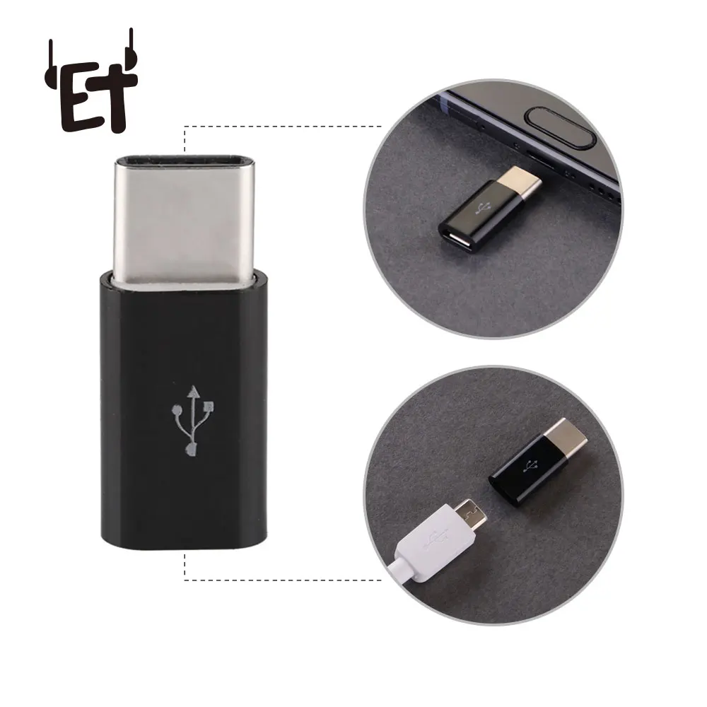 Адаптер для мобильного телефона Micro USB к C адаптер samsung Galaxy S9 S10 huawei P30 mate 20 30