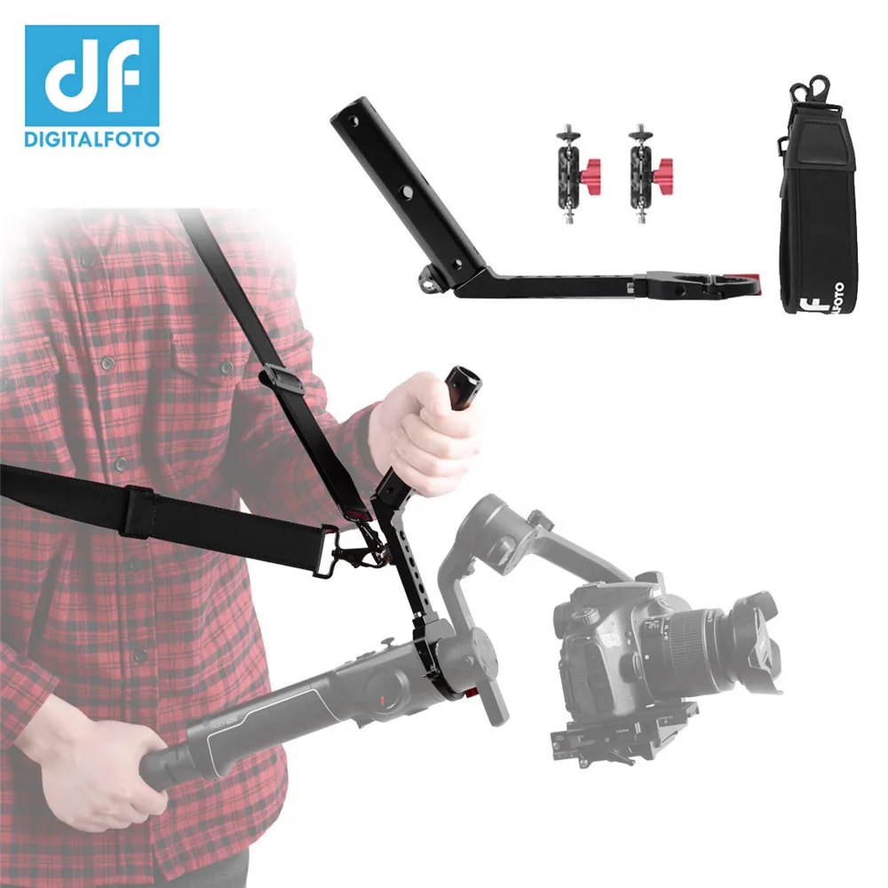 DF DIGITALFOTO TERMINATOR AIR2 универсальная ручка с ручным ремешком для Zhiyun Crane 2 Gimbal Moza Air