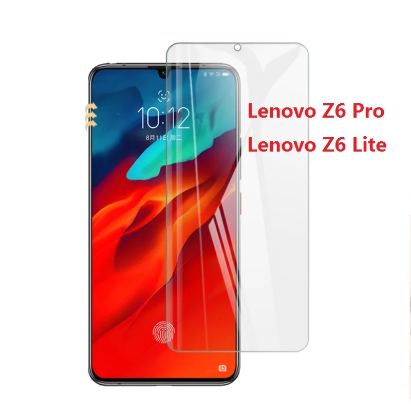 2 шт. закаленное стекло для Lenovo Z6 Lite защиты экрана 2.5D 9H Премиум Закаленное Pro