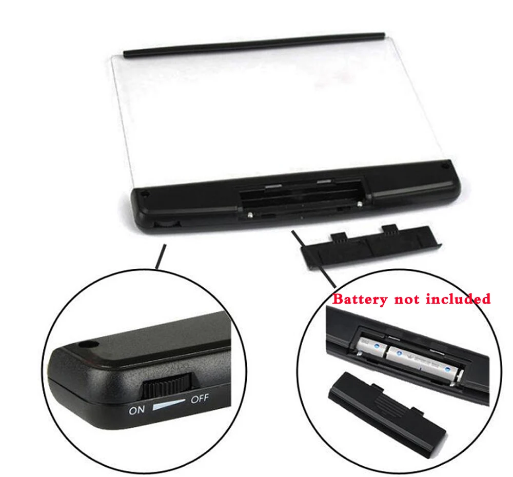 Светодиодная настольная лампа для чтения компактный светильник ильник с защитой