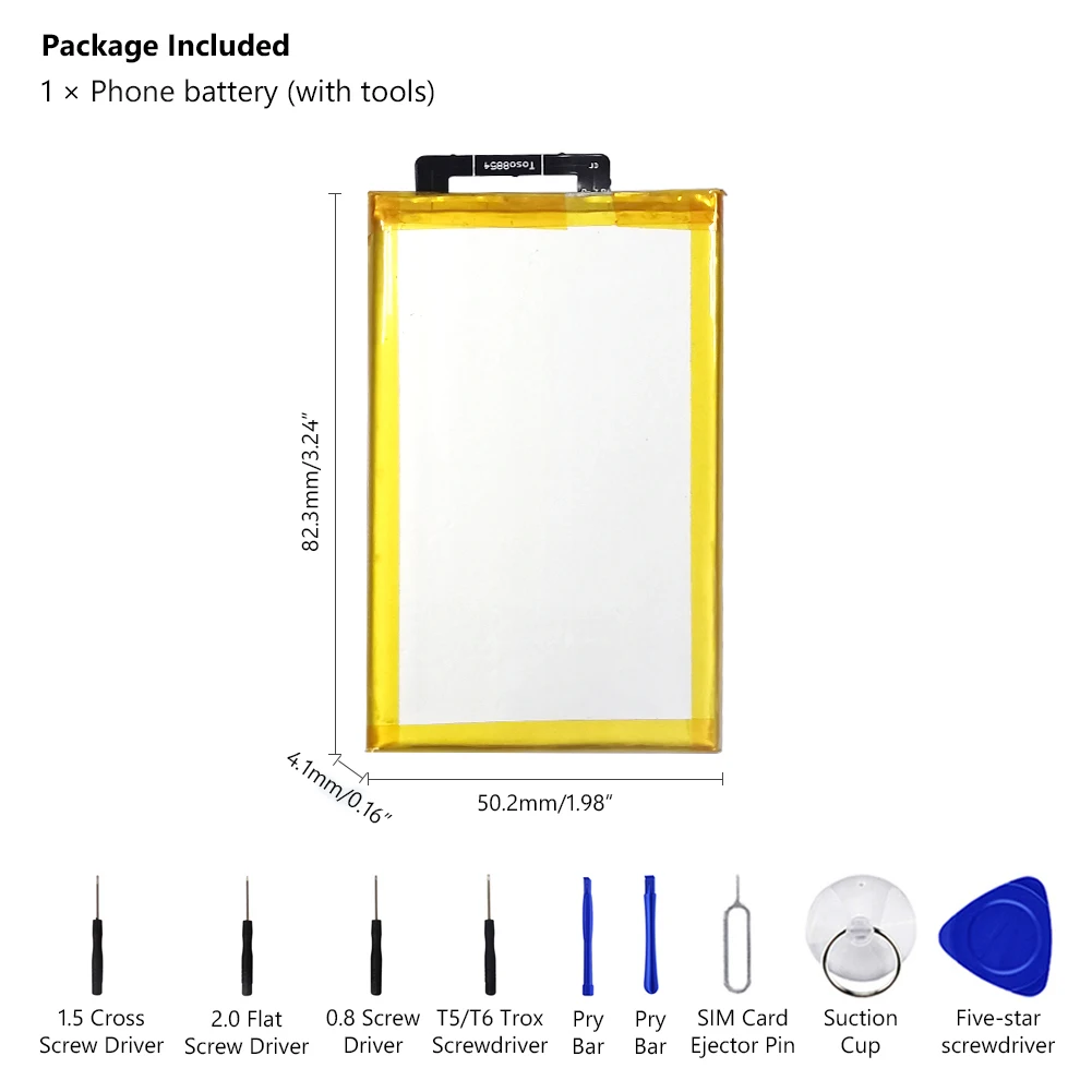 High Quality Replacement battery Backup Battery For Ulefone Metal 3050mAh Lithium Polymer Mobile Phone Batteries Free Tools | Мобильные