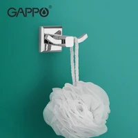 gappo 304 robe hook bathroom towel hooks mounted wall hook towel hook for bath stainless steel coat hook hardware accessories