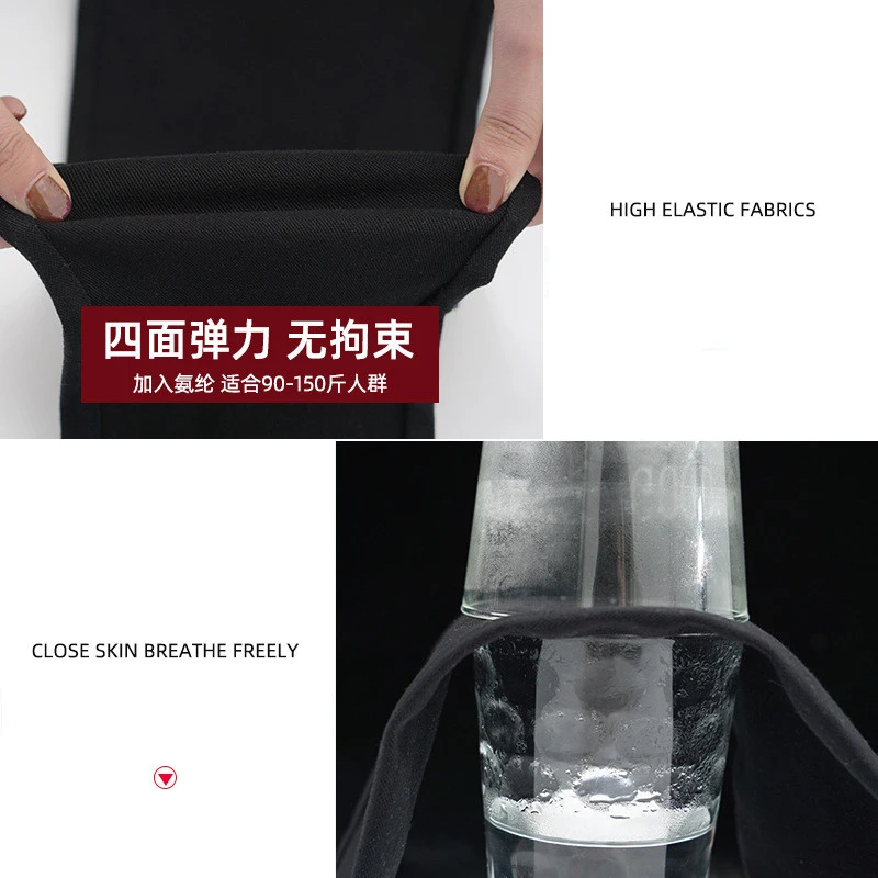 Женские черные леггинсы однотонные брюки с высокой талией флисовые большого