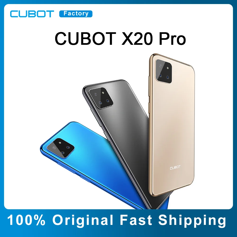 Смартфон CUBOT X20 Pro 6 + 128 ГБ тройная камера 3 дюйма большой дисплей 4000 мА · ч функция