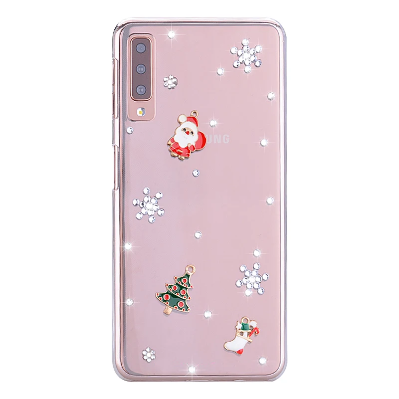 Bling Diamond Crystal Cases For Samsung Galaxy A7 A3 J5 J7 A5 2017 J6 J4 PLUS J2 PRO 2018 Grand prime pro G530 Soft phone cover |