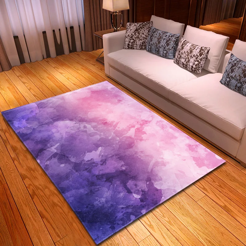 Современный модный ковер мягкие фланелевые Коврики для спальни напольный коврик