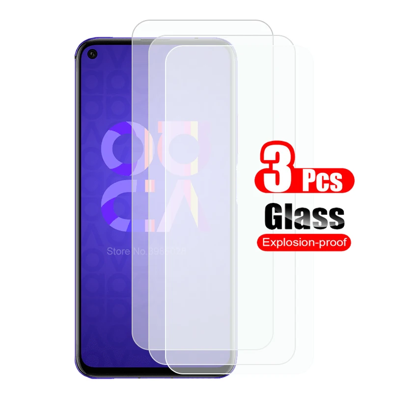 Закаленное стекло для huawei Nova 5 T 3 шт. Защитное экрана Nova5t T5 huawey huavei защитная