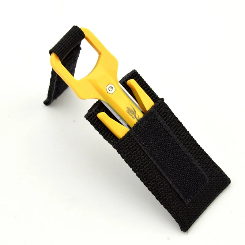

KEEP DIVING Scuba Diving Double Edged Cutter Rope Line Net Cable Cutting Knife Twin Cut Safety Accessories
