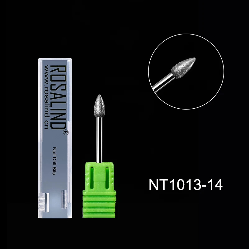 NT1013-14 ROSALIND Электрический Маникюрный шлифовальный сверло для ногтей аксессуары для ногтей инструмент для дизайна ногтей пилки для ногтей сверло для педикюра ногтей - Цвет: NT1013-14