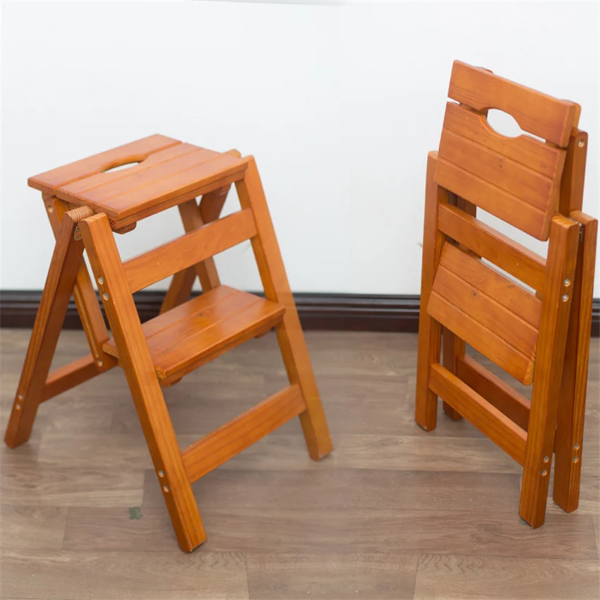 저렴한 다기능 사다리 의자 의자 접는 휴대용 단단한 가정용 사다리 의자 실내 등산 의자 3 계층 사다리 의자