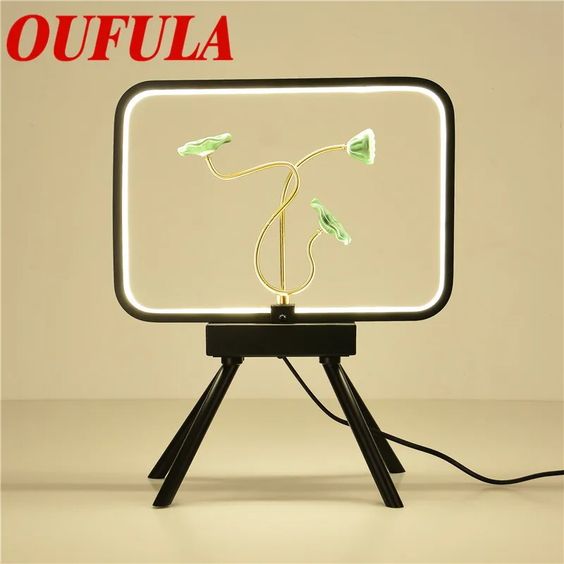 

BRIGHT Table Lamp Desk Light Modern Contemporary Office Creative Decoration Bed LED Lamp Fabric for Foyer Living Room Bed Room