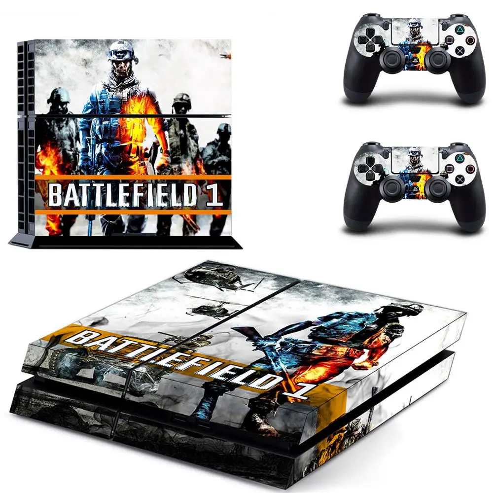 Наклейка s Battlefield 1 наклейка для PS4 PS 4 Play station Pegatinas консоли playstation и 2