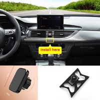 for audi a6 2012 2013 2014 2015 2016 2017 2018 new car dashboard holder cradle cell mobile phone