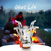 2021 high quality gas cooker portable outdoor camping aluminum alloy stove ultra light picnic cooking stove survival furnace