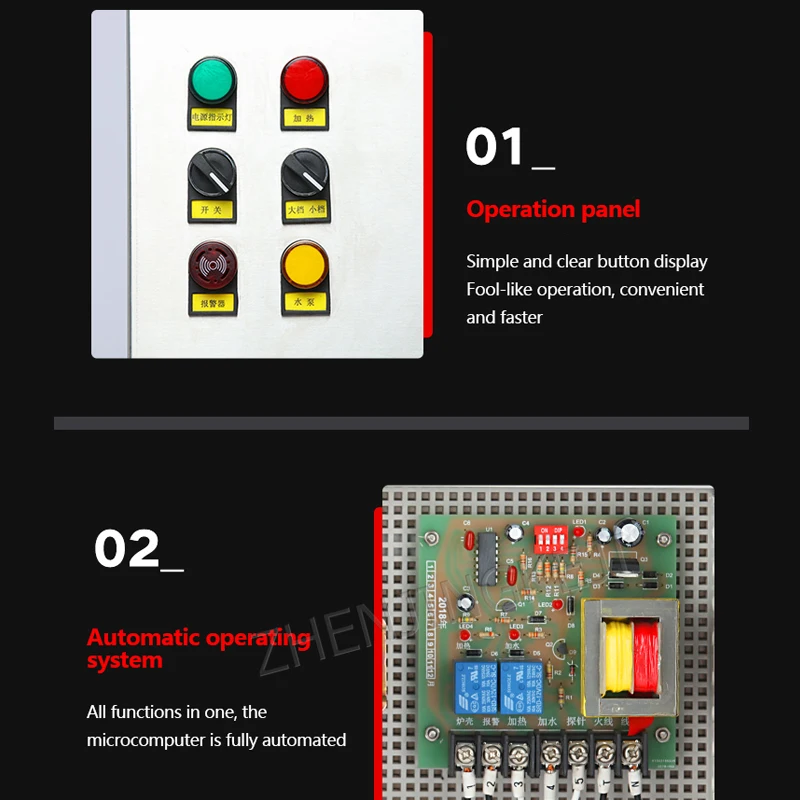 Автоматический Электрический паровой двигатель с подогревом коммерческая
