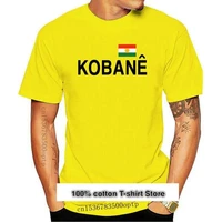 nueva camiseta kobane blanca estampado bandera kobanikurdistan s a 3xl kobani