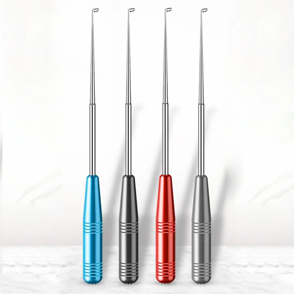 

GOBYGO Fishing Hook Remover Stainless Steel Hook Detacher Removal Fishhook Disgorger with Aluminum Handle Fishing Tackle Tool