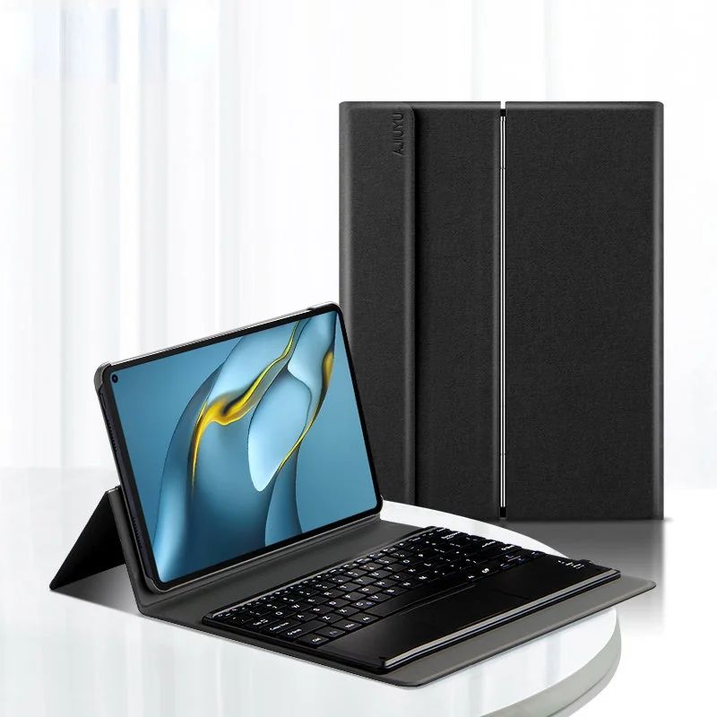 

Чехол с клавиатурой AJIUYU для Huawei MatePad Pro 12,6, 10,8 дюйма, 2021, чехол с Bluetooth-клавиатурой, чехол для Mate Pad Pro WGR-W09