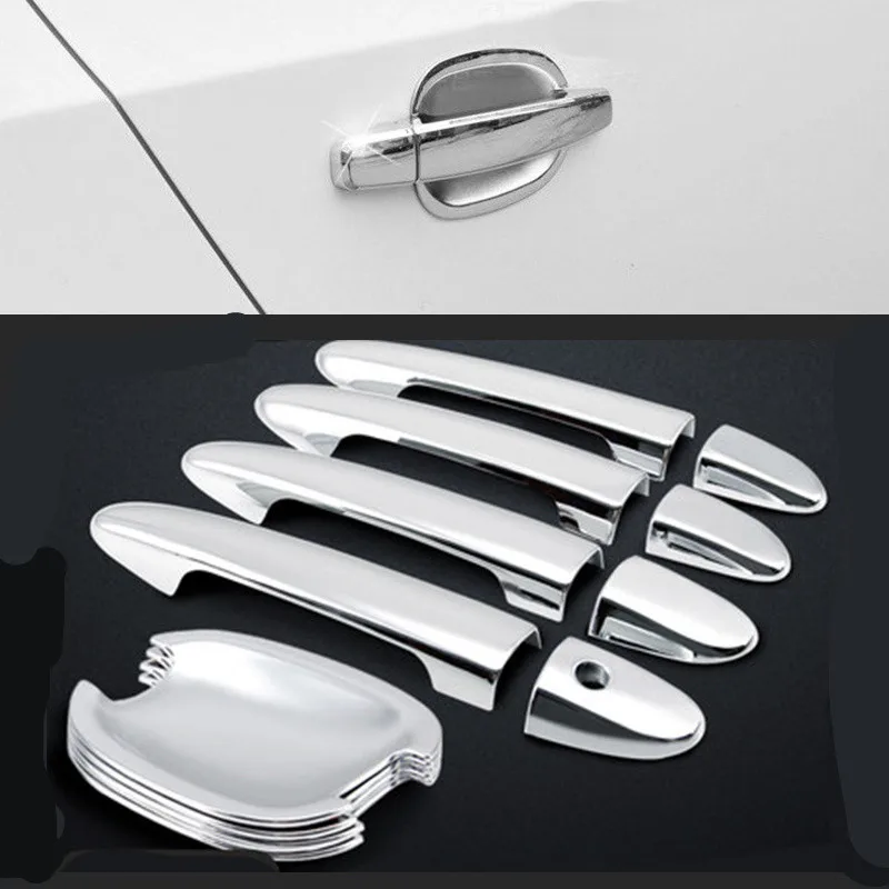 Хромированные наружные дверные ручки крышки дверных чаш для Toyota Corolla 2003-2013 / RAV4