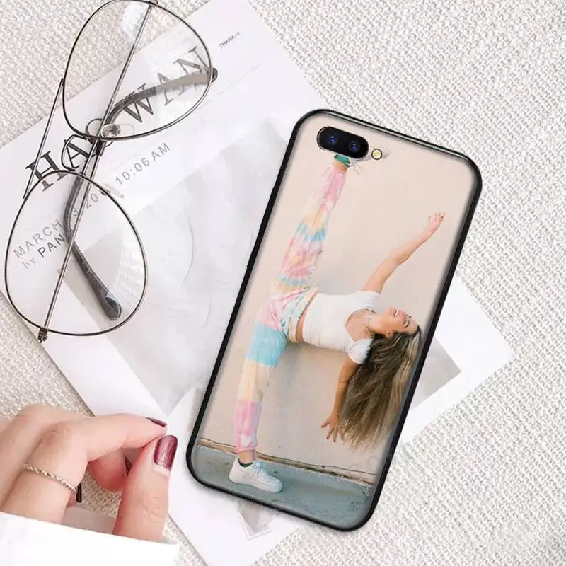 

American IC girl Addison Rae Phone Case For OPPO R9 R11 R15 R17 RENO Realme S PLUS Normal 2z 3 5 C2 pro Soft silicone