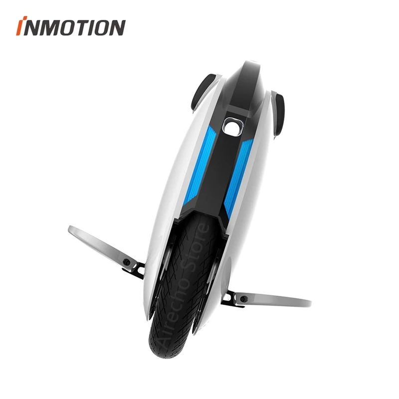 Электрический Одноколесный велосипед INMOTION V5, самобалансирующийся скутер EUC с декоративными лампами, Одноколесный Моноцикл, длинная доска