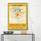 Выставочный плакат Wassily Kandinsky, выставочное искусство, абстрактное искусство, плакат Bauhaus, настенные художественные принты, домашний декор, холст с плавающей рамкой