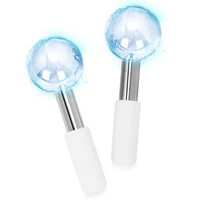 stainless steel beauty ice globes face massager home spa facial roller cryo massage tools for body and neck face lift skin care