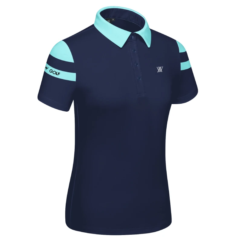 

Golf Short Sleeve Summer2021 New Women's Sport Leisure Golf T-shirt breathable