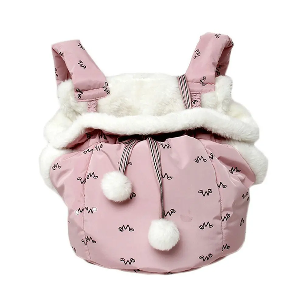

Рюкзак-переноска для кошек, зимний дышащий, с возможностью расширения, для маленьких собак и кошек