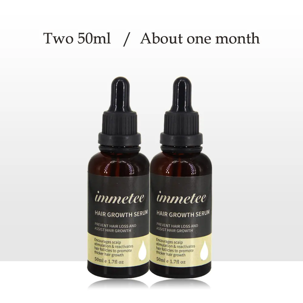 

Hair Loss Products Fast Hair Growth Essence Oil Natural Extracts Liquid Hair Care Regrowth Products Treatment Solutions 2pcs