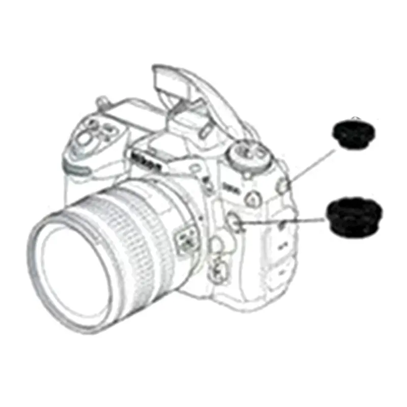 1 Набор/2 предмета в продаже 2 шт. PC Sync Клеммная колодка Кепки Крышка для Nikon Камера |