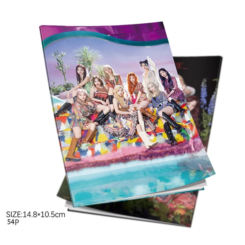 

KPOP TWICE New Album MORE & MORE 9th Mini Album Photo Book Photograph Album Book For Fans Gift Collection