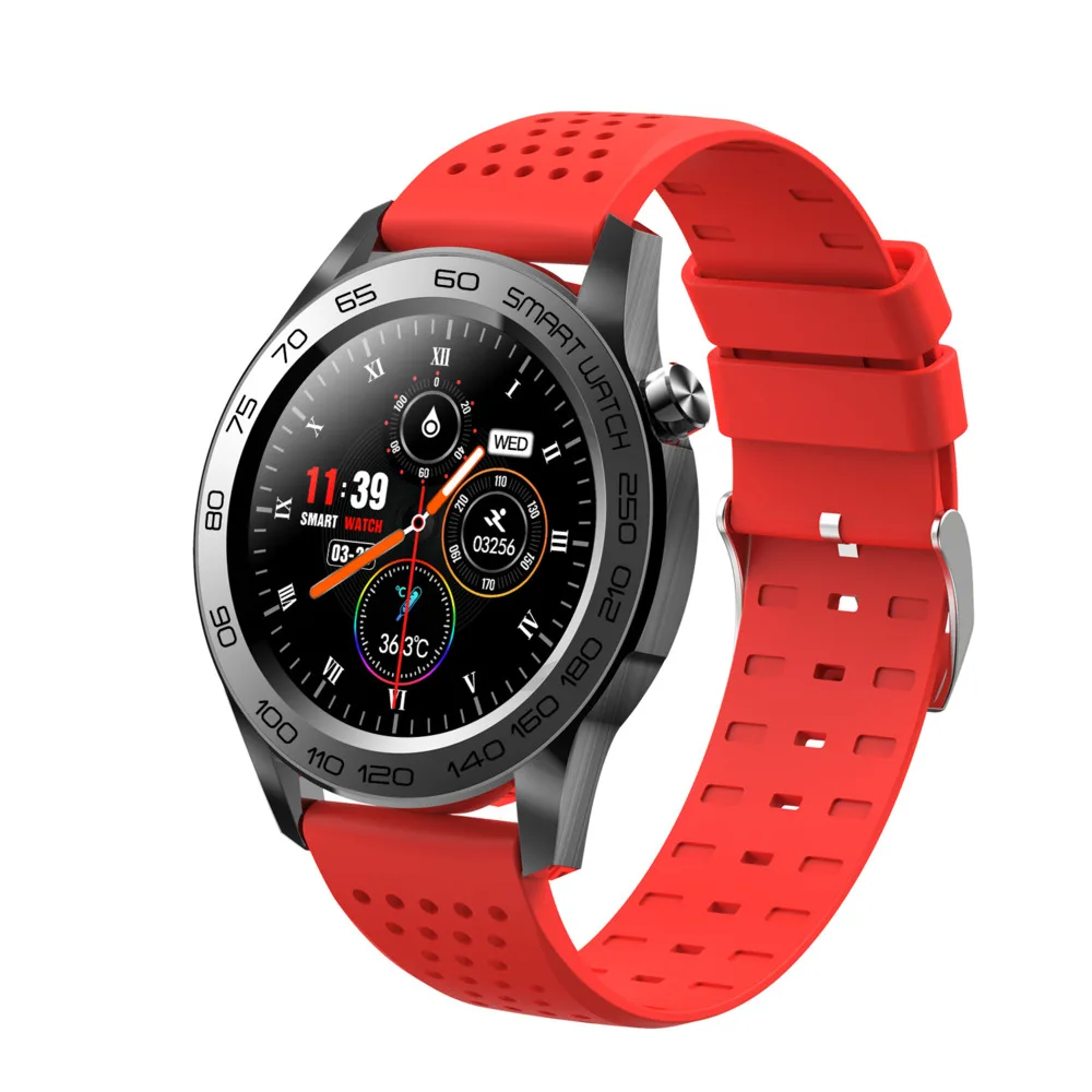 

Новые умные часы f22u с пульсометром, тонометром, круглым экраном, Bluetooth